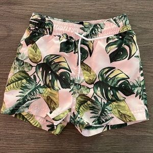 Janie and Jack Palm Leaf swimsuit